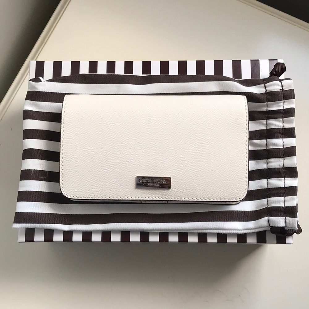 NWT Henri Bendel wallet on a strong side bag